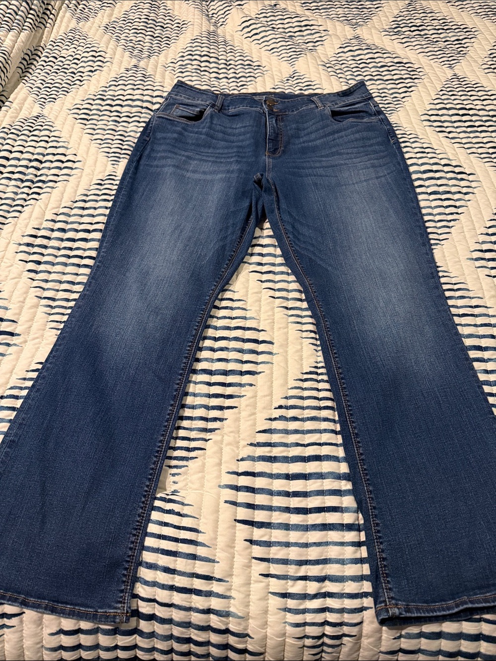 Kut from the Kloth Dark Blue Flare Jeans